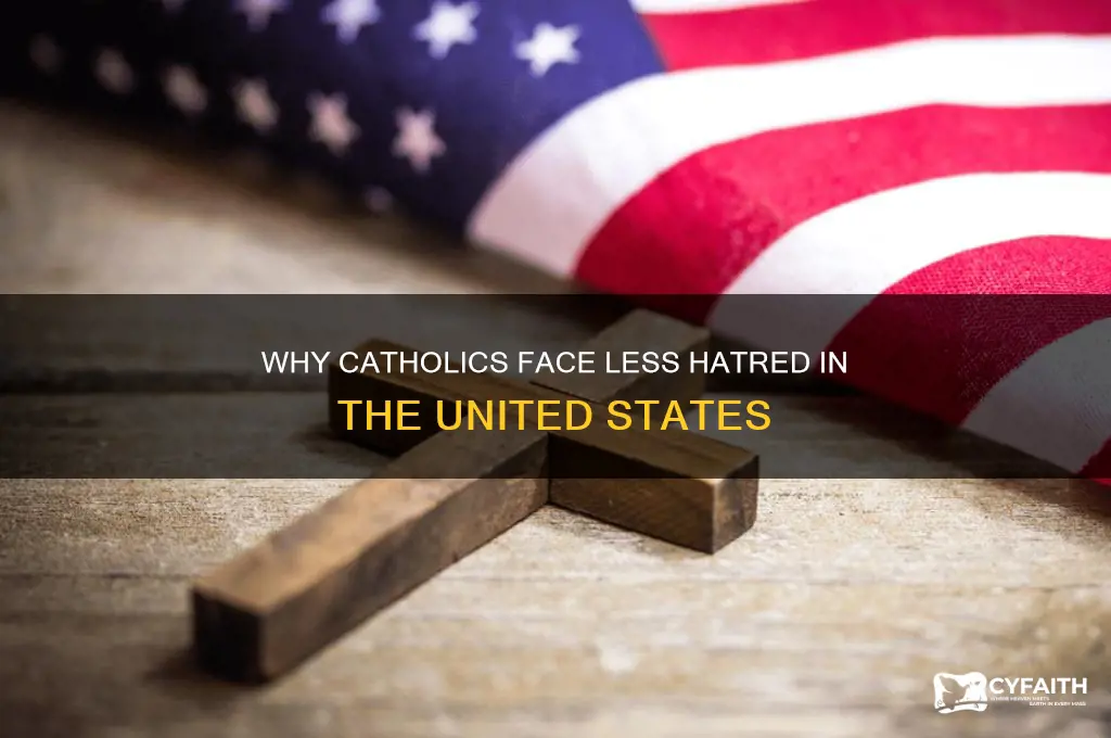 why arent catholics hated on in the us