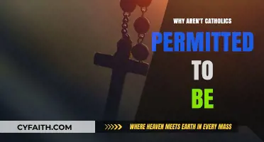 Why Catholics Face Restrictions: Exploring Forbidden Practices and Beliefs