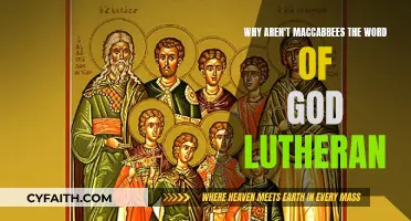 Exploring the Lutheran Perspective: Maccabees and the Word of God