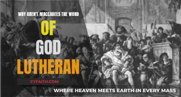 Exploring Faith: Maccabees' Place in Lutheran Doctrine Debated