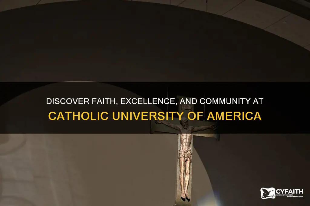 why attend catholic university of america