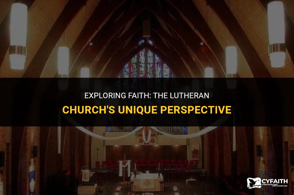 why attend church lutheran perspective