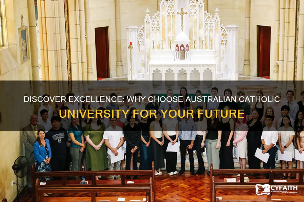 why australian catholic university