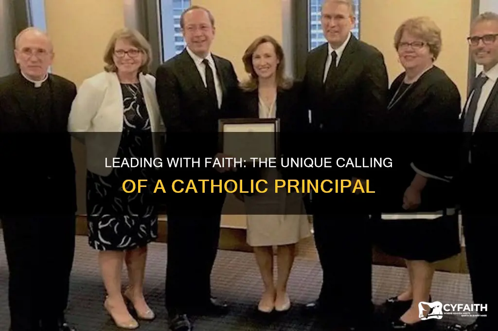 why be a catholic principal