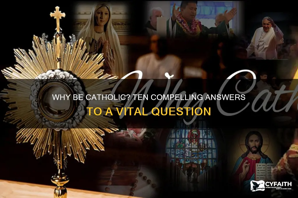 why be catholic ten answers to a very important question