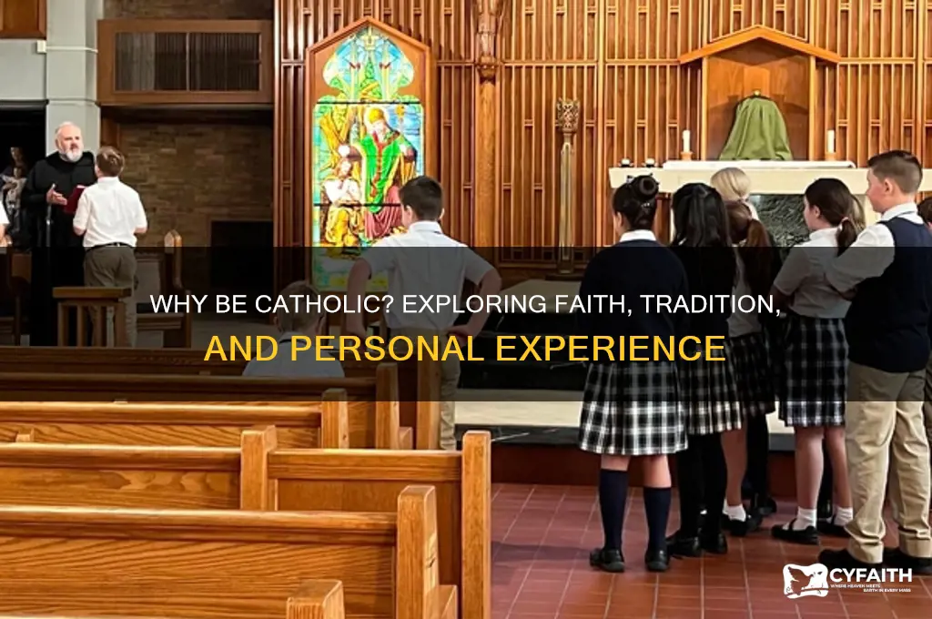 why be catholic understanding our experience and tradition