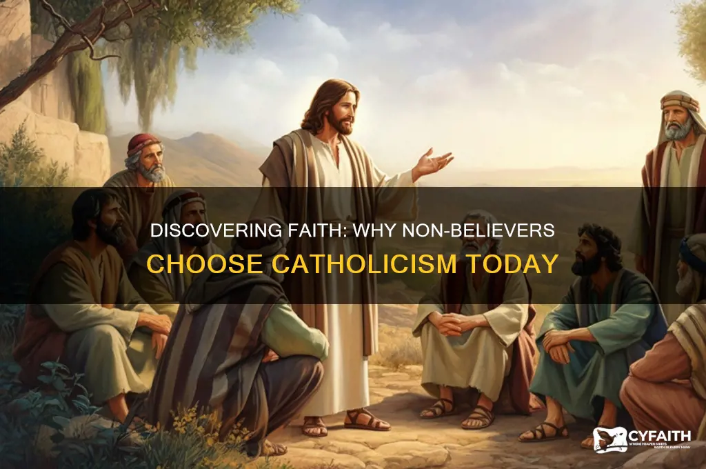 why become a catholic for a none