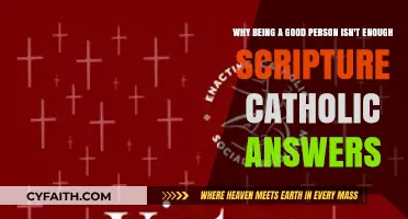Goodness Alone Falls Short: Catholic Insights on Scripture and Virtue