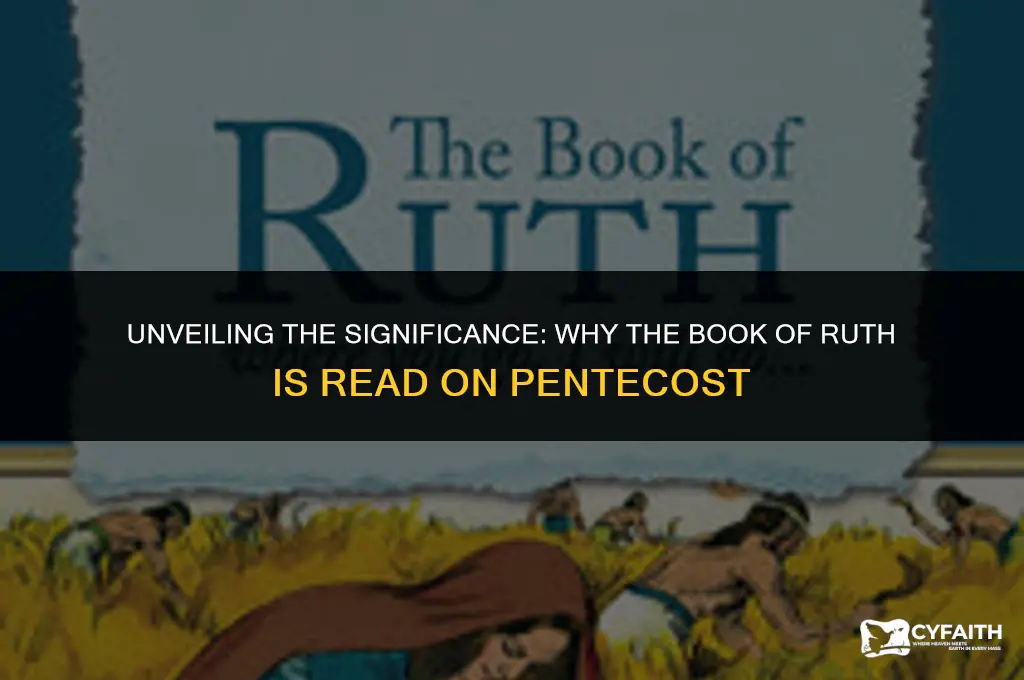 why book of ruth read on pentecost