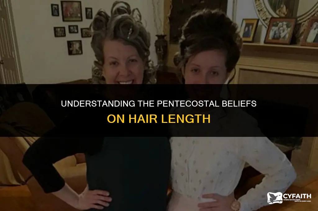why can t pentecostals cut their hair