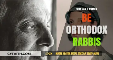 Why Women Can't Serve as Orthodox Rabbis: Exploring Tradition and Gender Roles