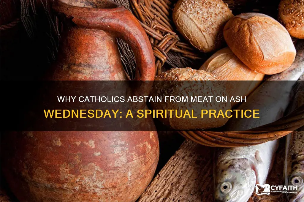 why cant catholics eat meat on ash wednesday