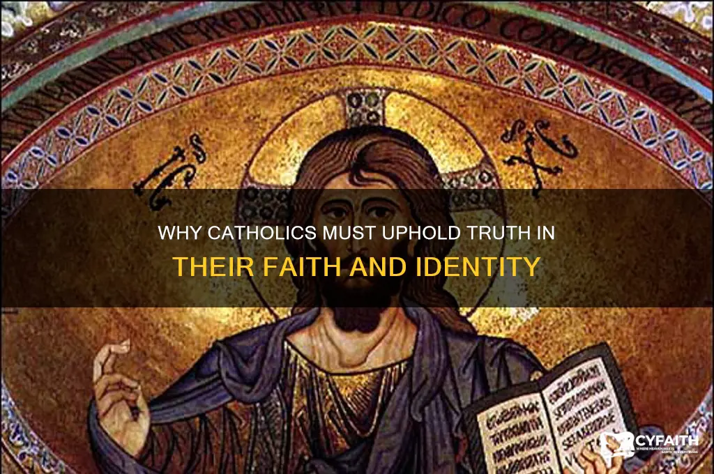 why cant catholics lie about their religion
