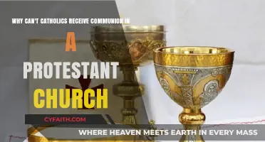 Communion Differences: Why Catholics Can't Receive in Protestant Churches