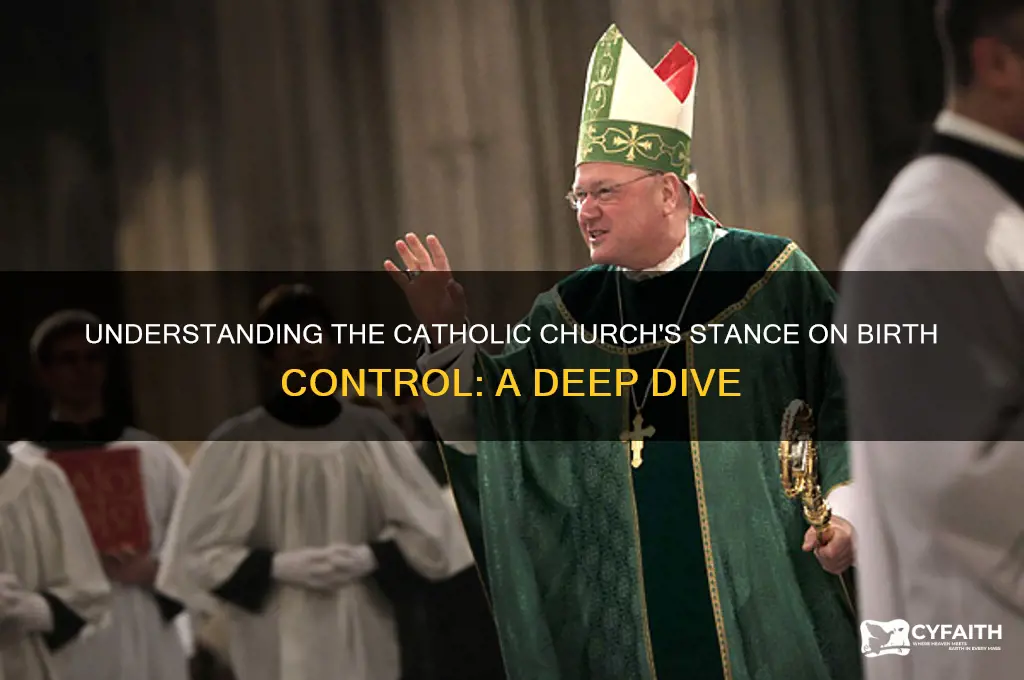 why cant catholics use birth control