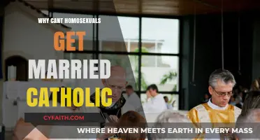 Catholic Church's Stance: Why Homosexuals Can't Marry in the Faith