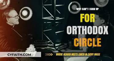 Why Orthodox Circle Sign-Up Isn't Working for You: Explained