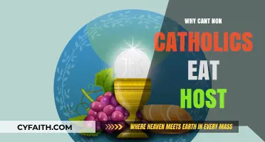 Why Non-Catholics Can't Receive Communion: Understanding the Host