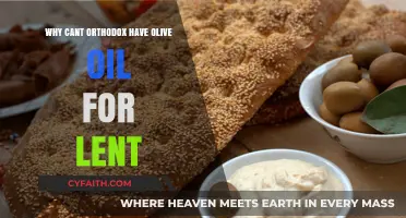Orthodox Lent Restrictions: Understanding the Olive Oil Abstinence Tradition