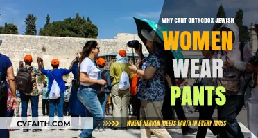 Orthodox Jewish Women and Pants: Exploring the Cultural and Religious Reasons