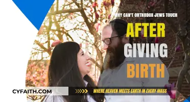 Orthodox Jewish Postpartum Touch Restrictions: Cultural and Spiritual Insights
