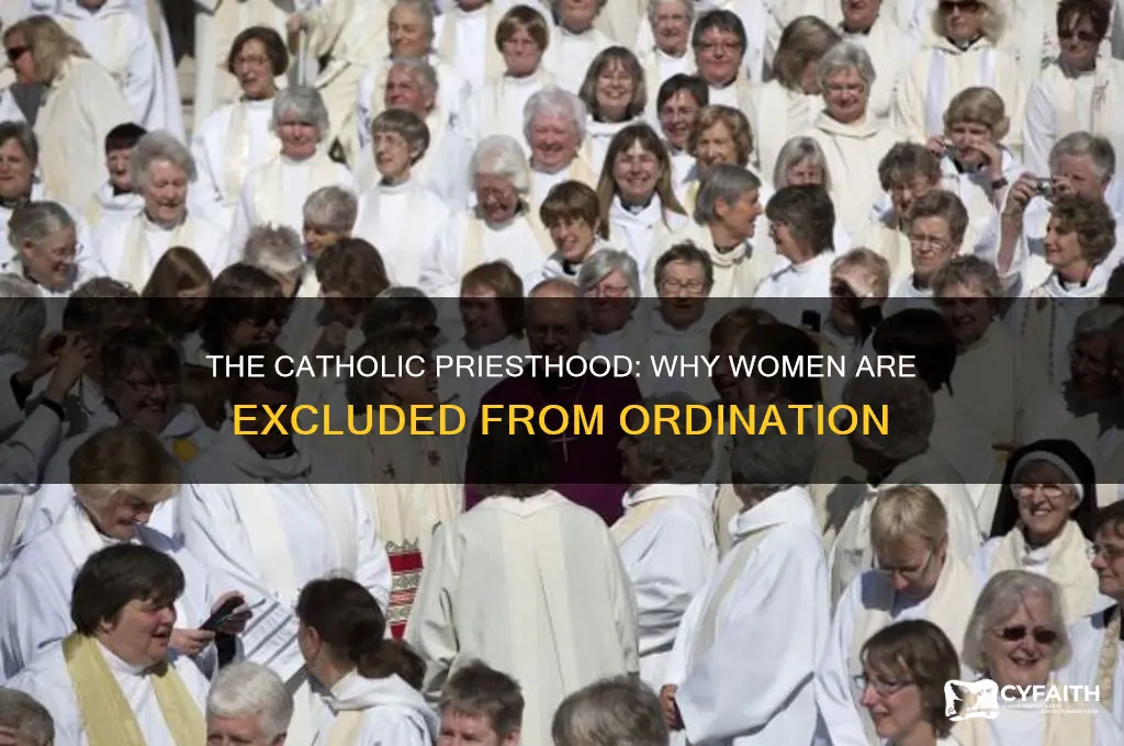 why cant women become catholic preist