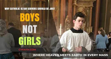Preserving Tradition: Why Catholic Altar Servers Should Remain Boys Only