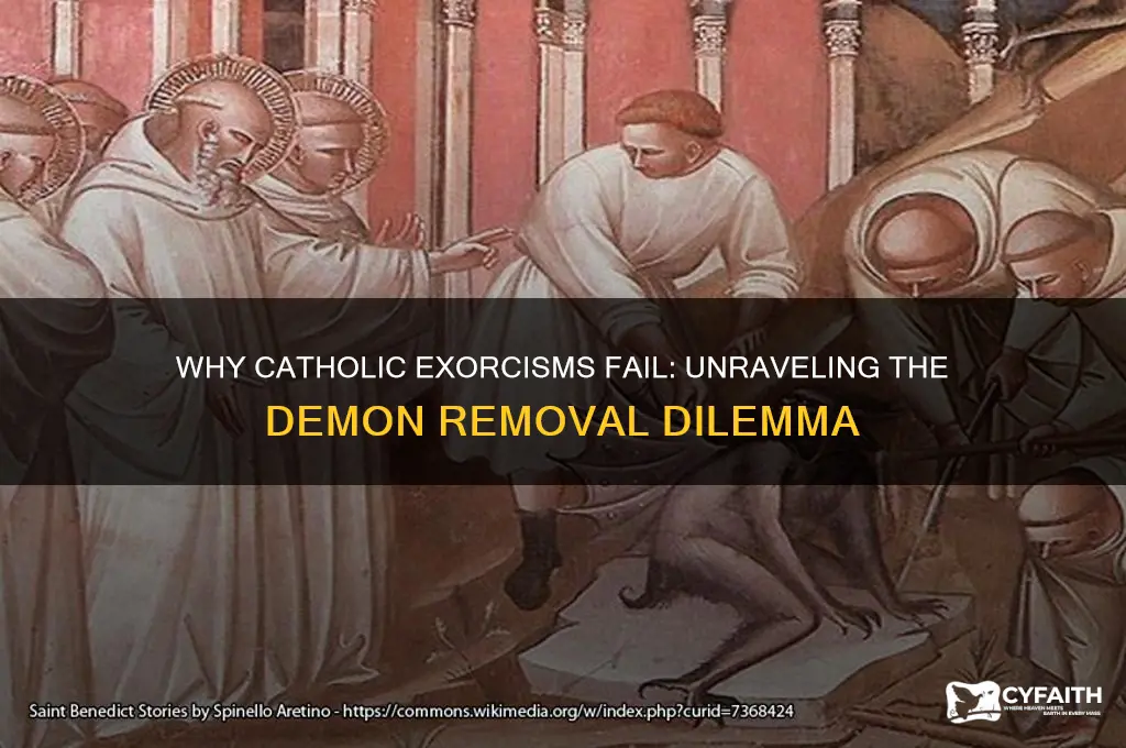 why catholic cannot remove demon