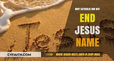Why Catholics Preserve Jesus' Name: A Historical and Theological Perspective