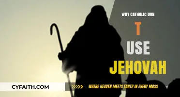 Why Catholics Avoid Using 'Jehovah': A Historical and Theological Perspective