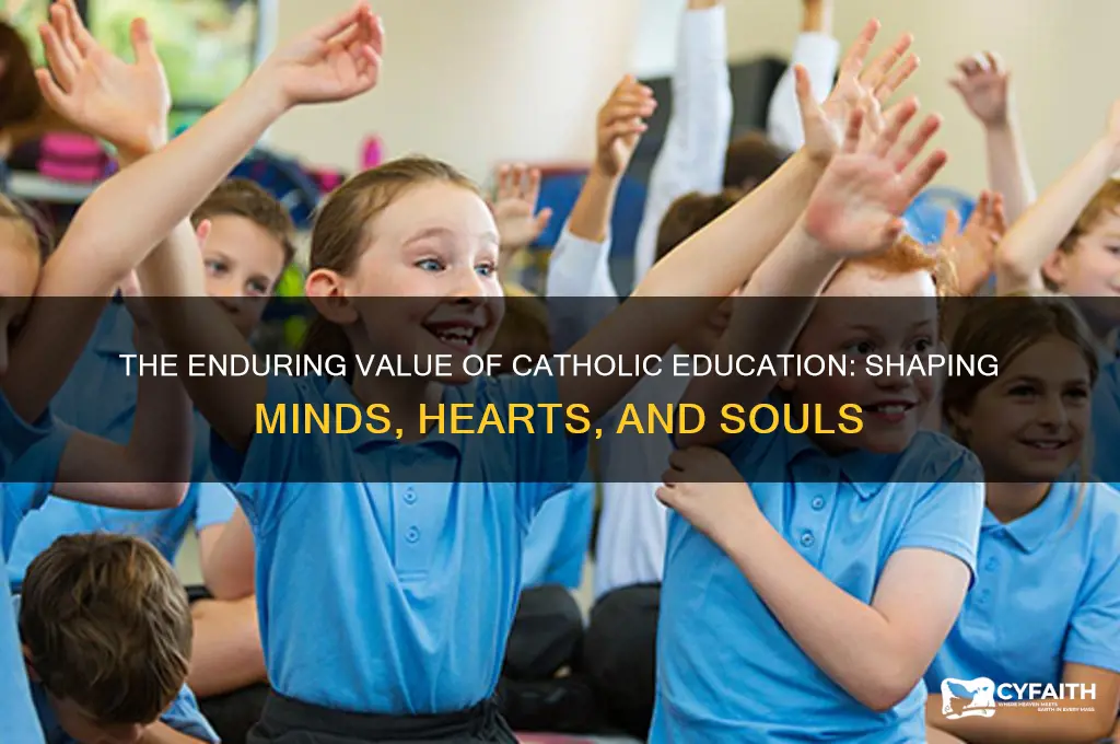 why catholic education is important essay