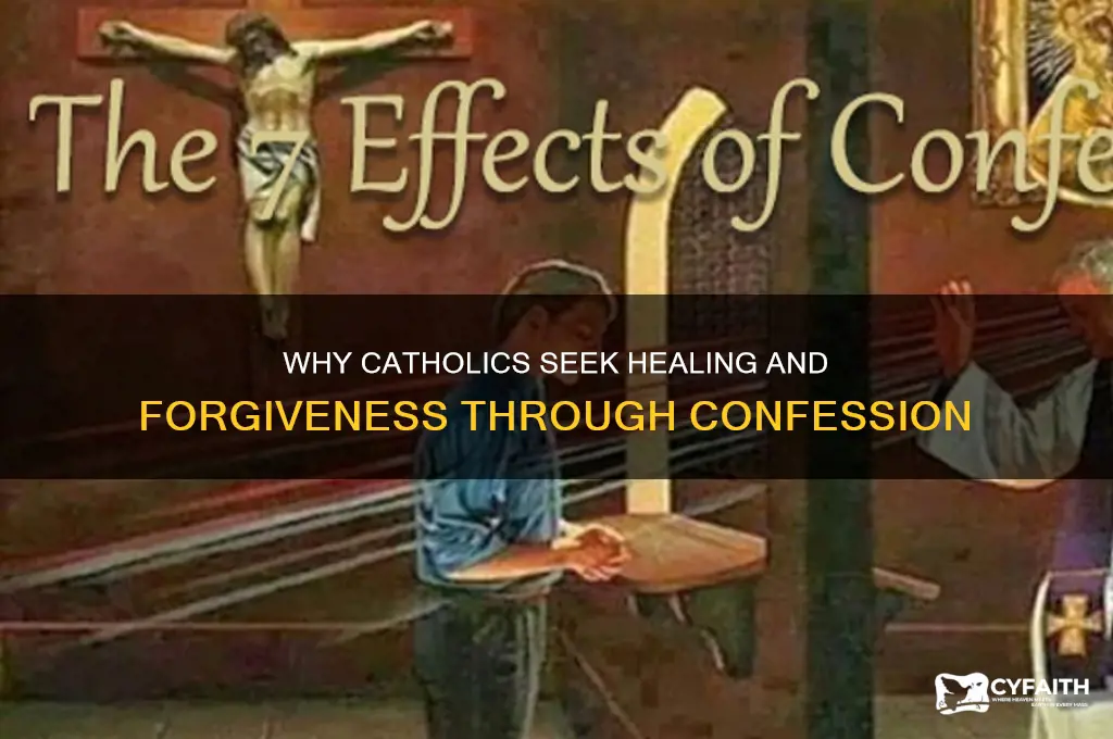 why catholic go to confession