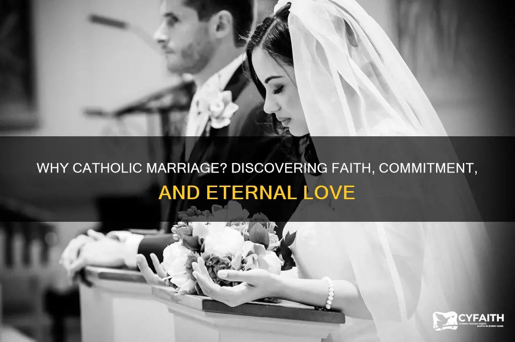 why catholic marriage