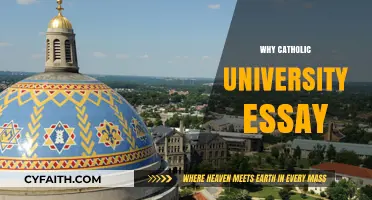 Why Catholic University? Exploring Faith, Academics, and Community