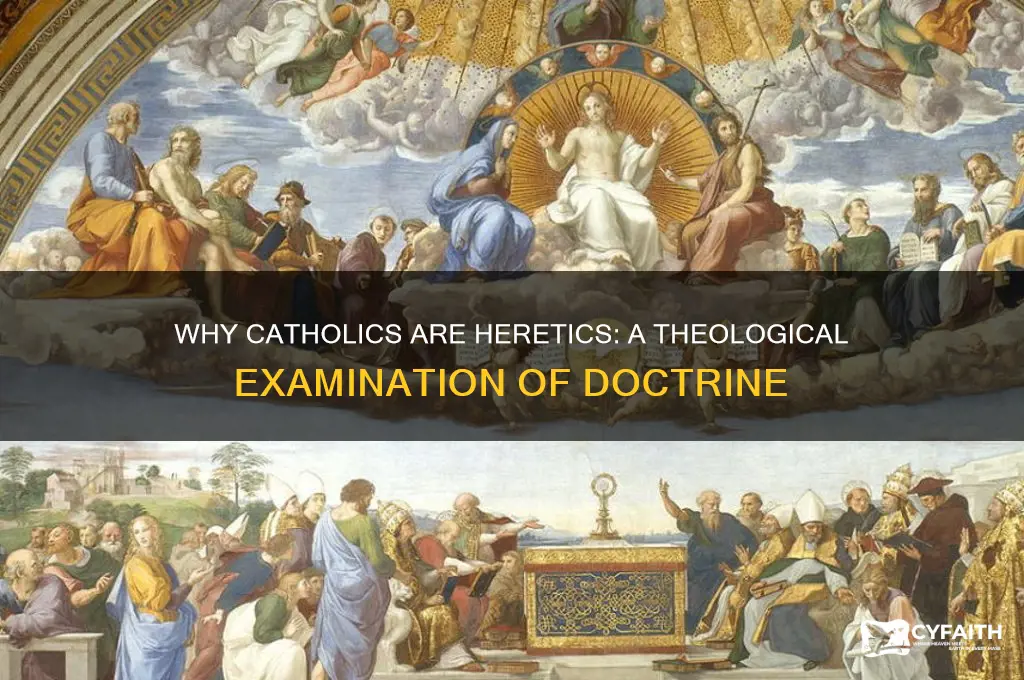 why catholics are heretics