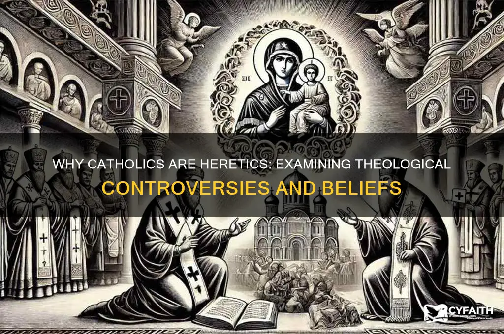 why catholics are heritics
