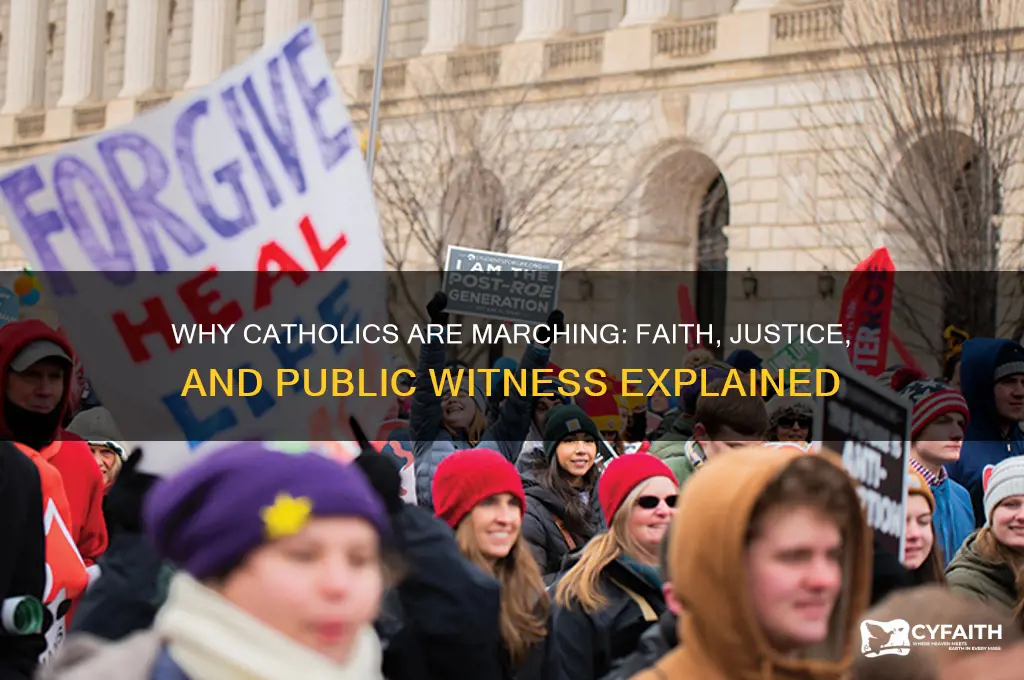 why catholics are in the streets