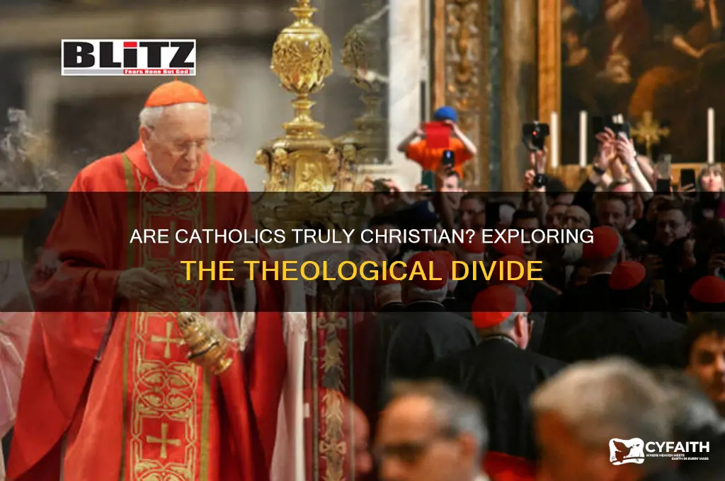 why catholics are not christians book