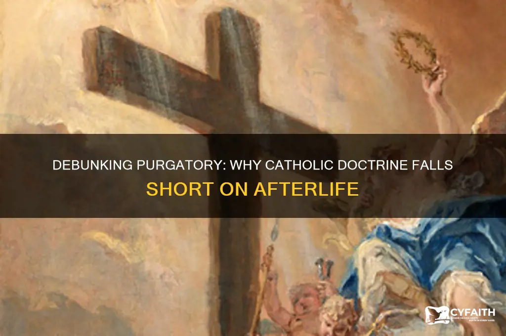why catholics are wrong about purgatory