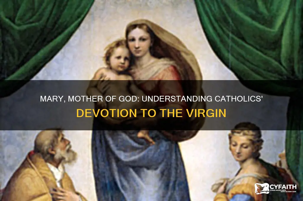 why catholics call mary their mother