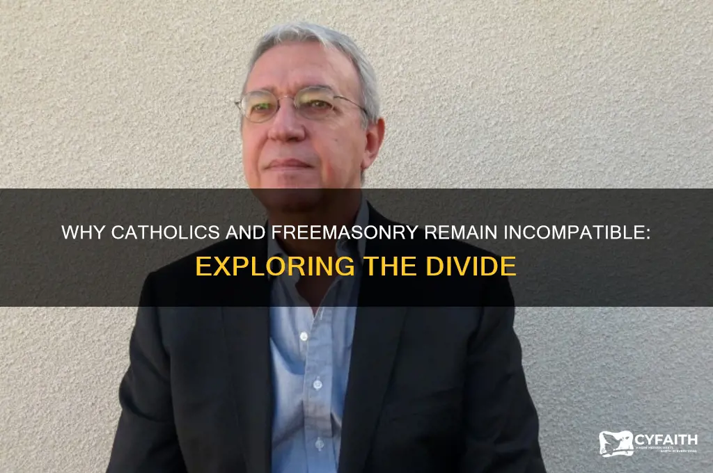 why catholics cant be free mason