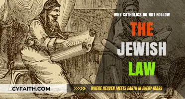 Why Catholics Embrace Distinct Practices, Not Jewish Law: Explained