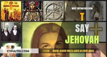 Why Catholics Avoid Saying Jehovah: Understanding Sacred Name Traditions