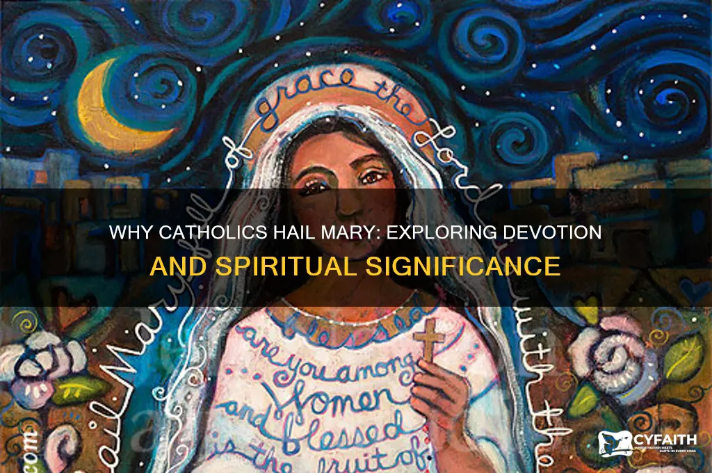 why catholics hail mary