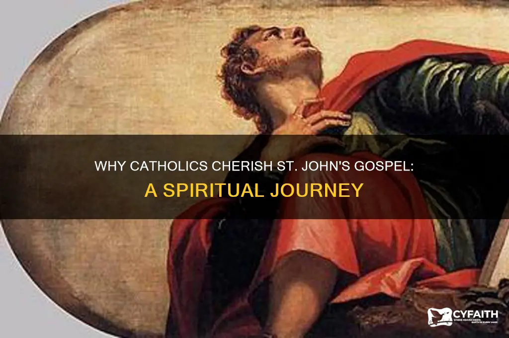 why catholics love st john