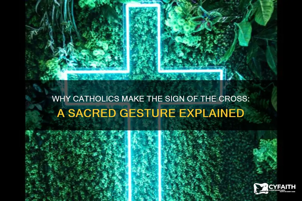 why catholics make the sign of the cross