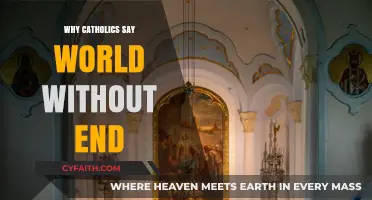 Why Catholics Say 'World Without End': Exploring Eternal Hope and Faith