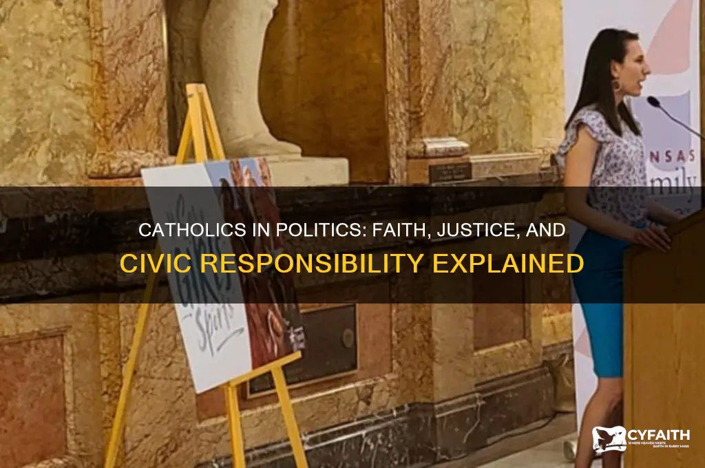 why catholics should be involved in politics