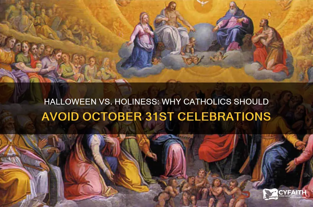 why catholics should not celebrate halloween
