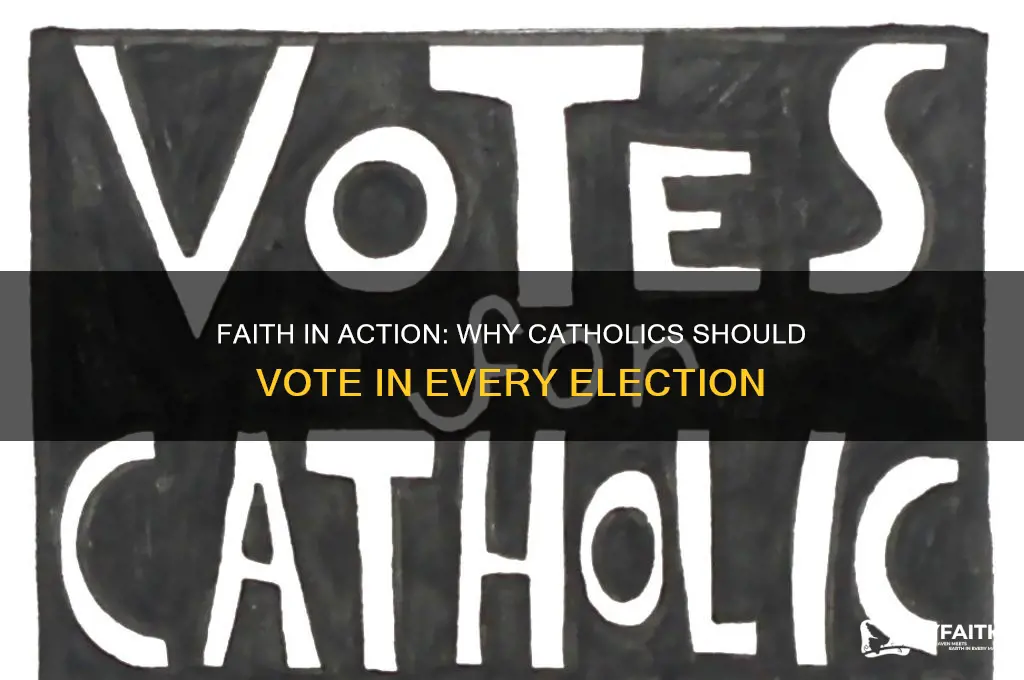why catholics should vote